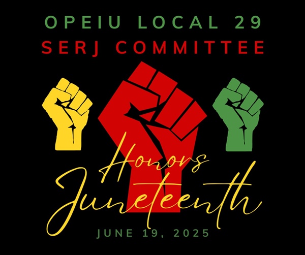 OPEIU Local 29 Honors Juneteenth